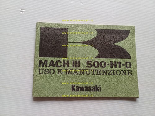 Kawasaki 500 mach iii d - 500, h1-d