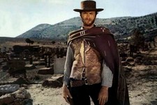 Poster Manifesto Locandina Film Western Clint Eastwood Stampa Formato 50x70 Cm.