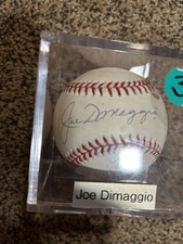 Autografo Joe Dimaggio firmato