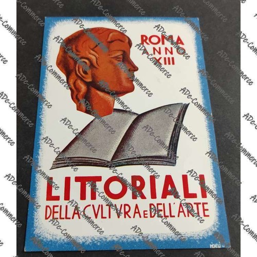 Cartolina roma littoriali - cartolina,
