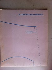 costume la sirenetta modello per sarta 