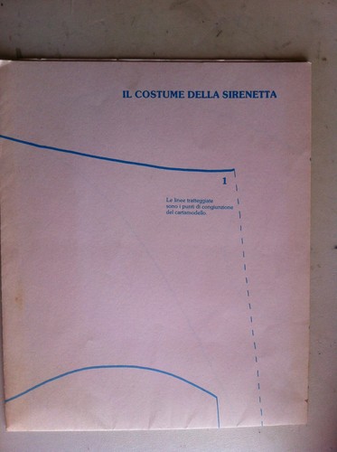 Costume sirenetta modello - costume, la