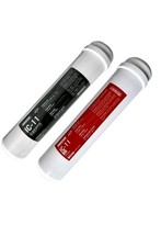 KIT FILTRI IN LINEA DEPURATORE IONICORE IC-11 CARBONE  GAC + SEDIMENTI