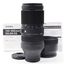 SIGMA Contemporary 100-400mm F5-6.3 DG DN per Sony attacco E [Near Mint] #4641J