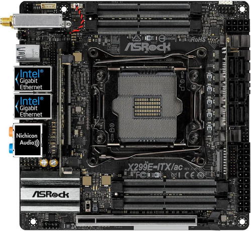 Asrock x299e itx lga - asrock, 2066