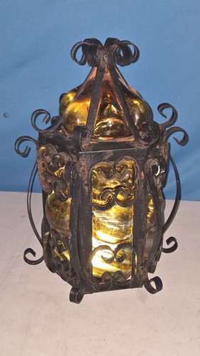 Murano vintage gabbia ambra - vintage,