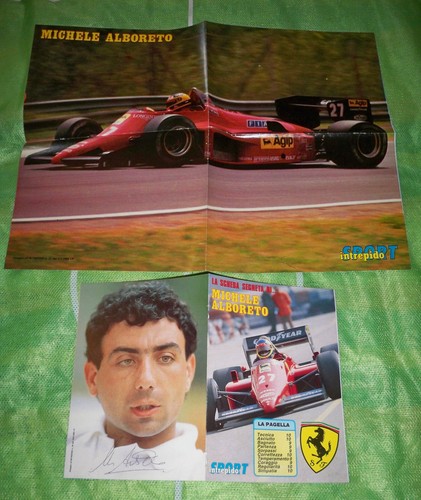 Poster michele alboreto - michele,