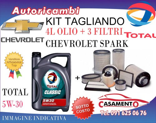 Kit tagliando chevrolet spark - kit,