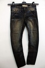 GUESS Donna Pantalone Taglia 25/38 Cotone Multicolor Jeans Pant Woman Pants Logo