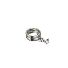 Anello donna in acciaio - donna,
