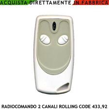 TX 01 Radiocomando 2 canali