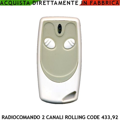 Radiocomando canali 433 92 - radiocomando,