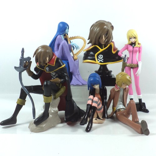 Captain herlock gashapon set - captain,