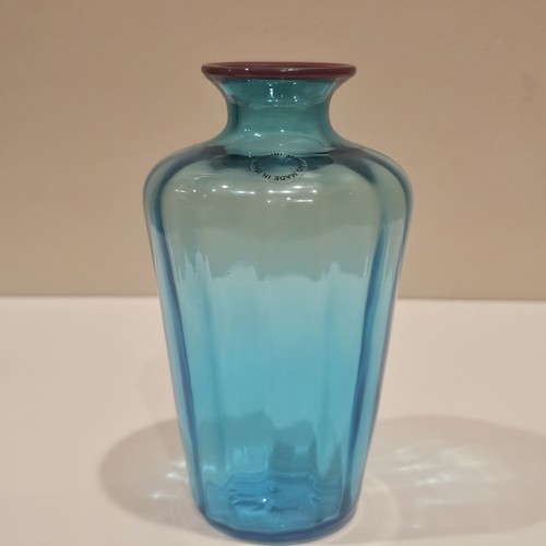 Vaso venini monofiore vetro - vetro, di