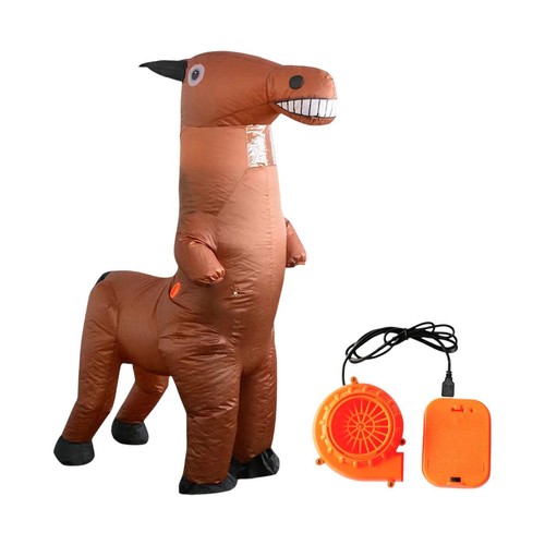 Costume cavallo gonfiabile - costume,