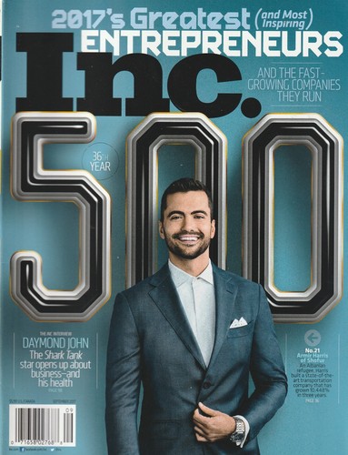 Inc magazine september - september, 2017
