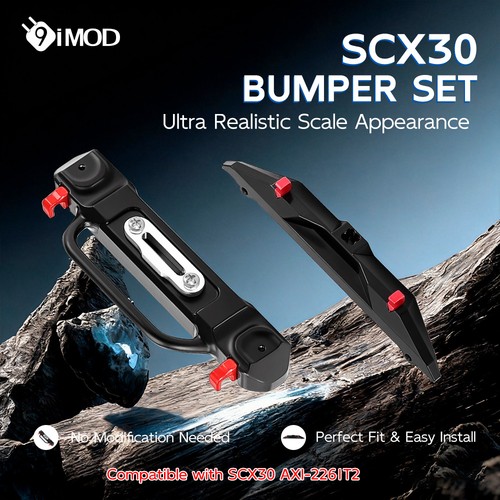 Set paraurti scx30 jlu - scx30, metallo