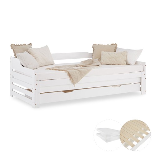 Letto ospiti con materasso