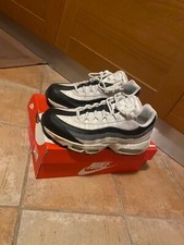 scarpe nike air max 95 bianco e nero, 41, usate 2 volte come nuove