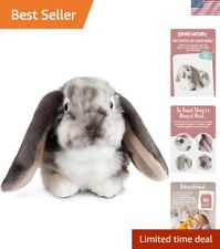 Peluche coniglio grigio