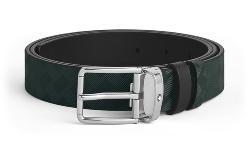 Cintura montblanc verde nero - cintura,