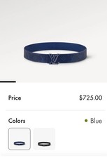 Cintura uomo reversibile Louis