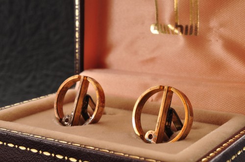 Gemelli vintage materiale - gemelli,