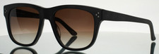 PRODESIGN 8654 6031 Black Mens Square Gradient Sunglasses 56-19-145 B:47