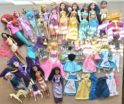 Lotto bambole principesse - lotto,