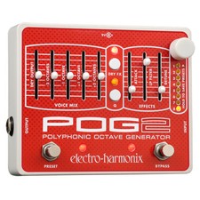 Pedale Effetti Generatore Ottava Polifonico Electro Harmonix POG 2 EHPOG2 come nuovo