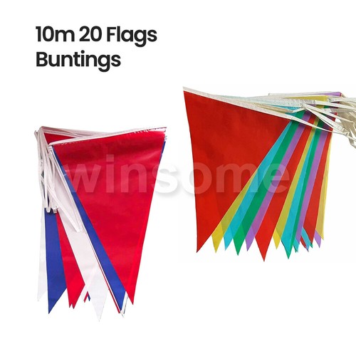 Bandiera bunting 10m festa - bandiera,