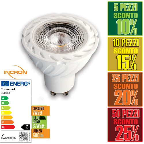 Faretto led lampadina incron - led,