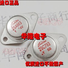 1 paio di transistor TO-3 2SA663+2SC793 2SA663-Y+2SC793-Y A663+C793 #WD8*
