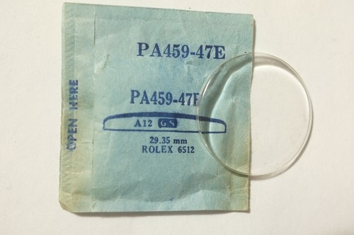 Rolex watch crystal - g&s,