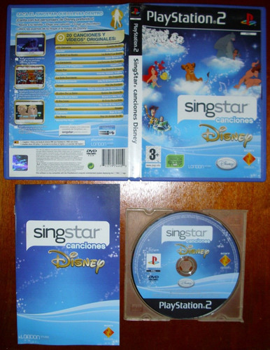 Singstar canciones disney - singstar, (sin