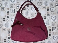 Kipling BAGSATIONAL, Borsa a Tracolla Donna, Rosso (Crimson), 39x34.5x16 cm