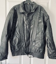 Cappotto giacca bici pelle