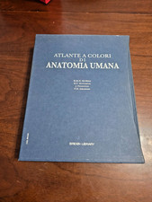 Atlante di anatomia umana Brexin Library 4 Tomi In Italiano Buone cond.