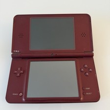 CONSOLE NINTENDO  DSi XL ROSSO BORDEAUX PORTATILE CON CARICATORE FUNZIONANTE