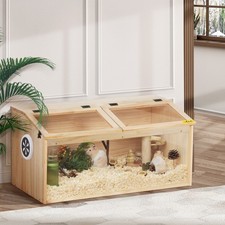 COZIWOW Wooden Hamster Cage