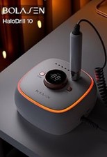 Trapano Unghie Professionale Senza Fili 40000RPM Brushless - 7800mAh Ricarica...