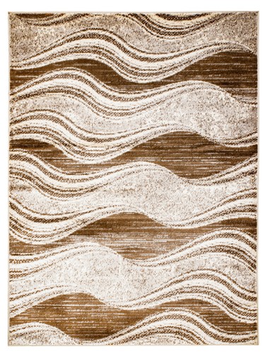 Tappeto marrone moderno