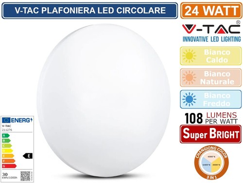Tac 8424 plafoniera led - v-tac,