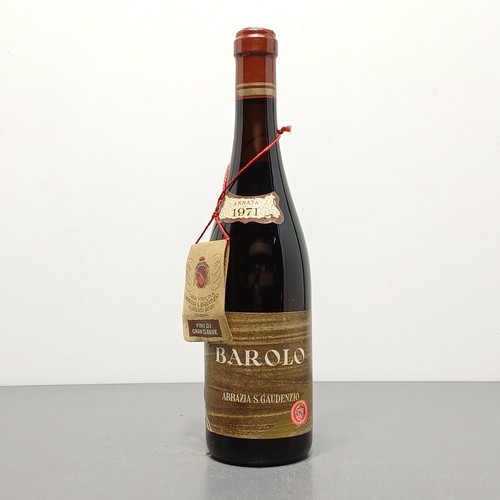 Barolo 1971 abbazia - barolo, s
