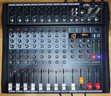 Mixer Professionale 8 Canali Con Bluetooth 