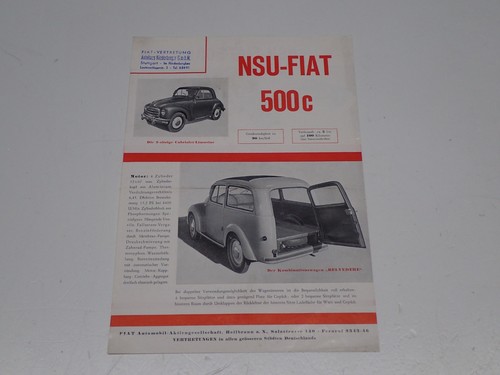 Fiat nsu 500 topolino - fiat-nsu, c