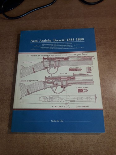 Armi antiche brevetti 1855 - armi,