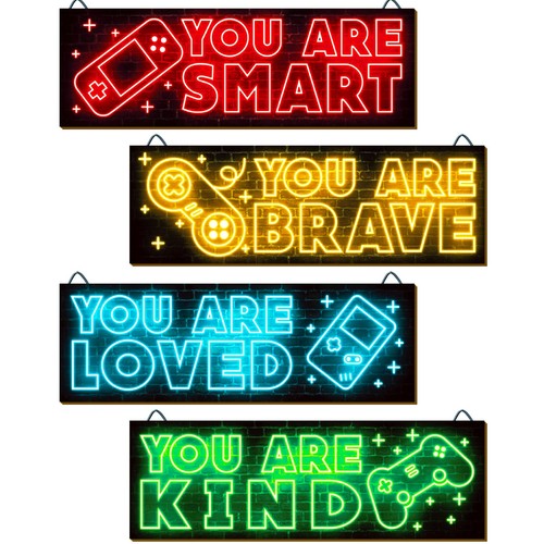 Pezzi neon gioco - pezzi,