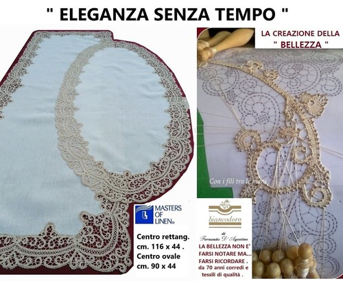 Centri lino pizzo - , e