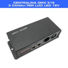 Centralina dmx 512 decoder - decoder, 3